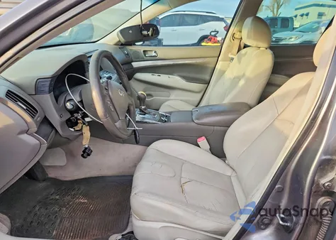 2013 Infiniti G37 Base z USA, uszkodzony, nr VIN JN1CV6AP8DM712304